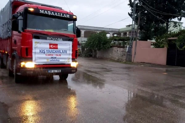 Sadakataşı kış yardım çalışmalarına başladı
