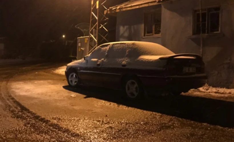 Trakya'da kar yağışı etkili oldu