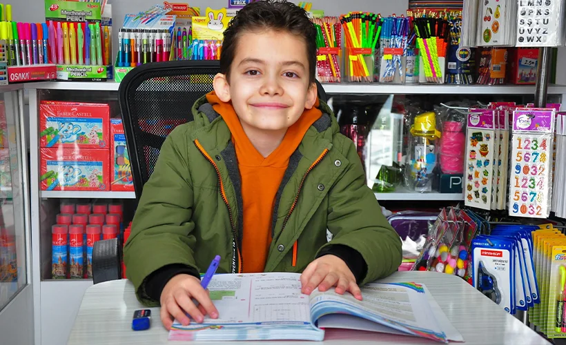 10 yaşındaki Ömer Faruk, matematikte Türkiye 1'incisi oldu