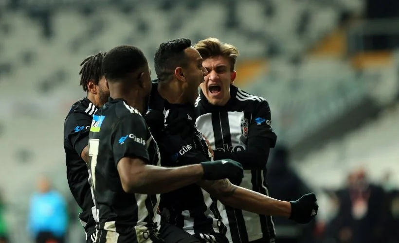 2021'in ilk derbisinde kazanan Beşiktaş