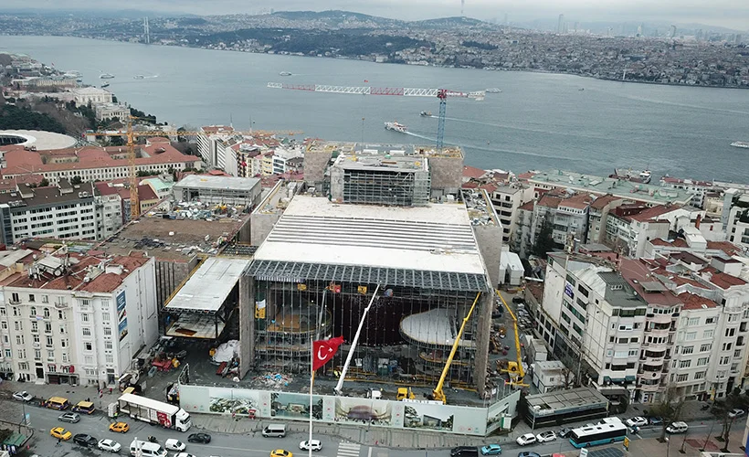 AKM inşaatının yüzde 80'i tamamlandı,