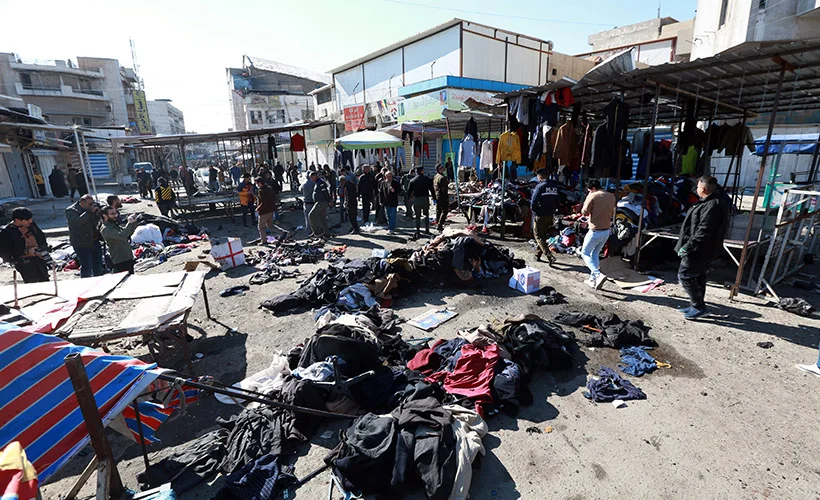 Bağdat'ın merkezinde patlama: 32 ölü