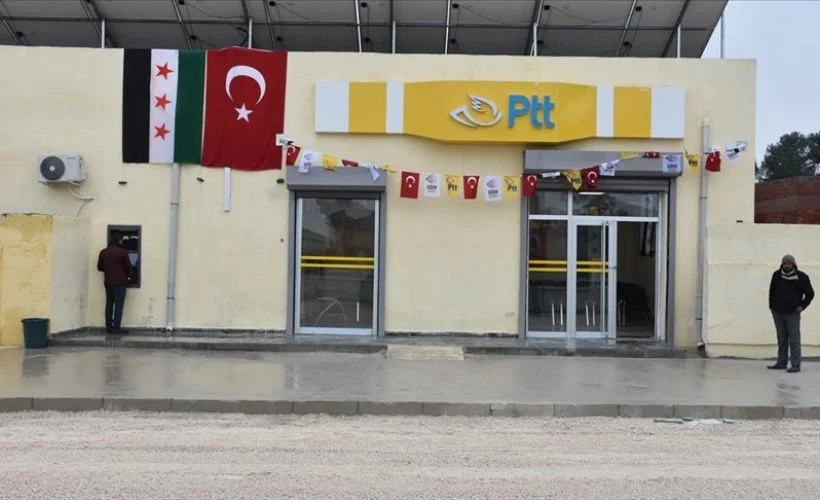 Barış Pınarı Harekatı bölgesinde PTT şubesi açıldı