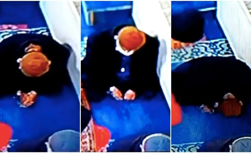 Bayburtlu Derviş Yıldırım, namaz kıldığı sırada vefat etti