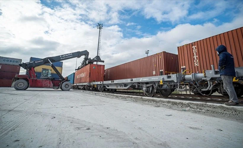 Bor yüklü tren Çin seferine hazır