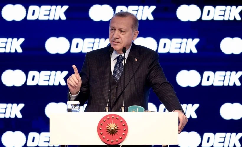 Cumhurbaşkanı Erdoğan: Asıl iş faizi düşürmek suretiyle enflasyonu aşağıya çekmektir'