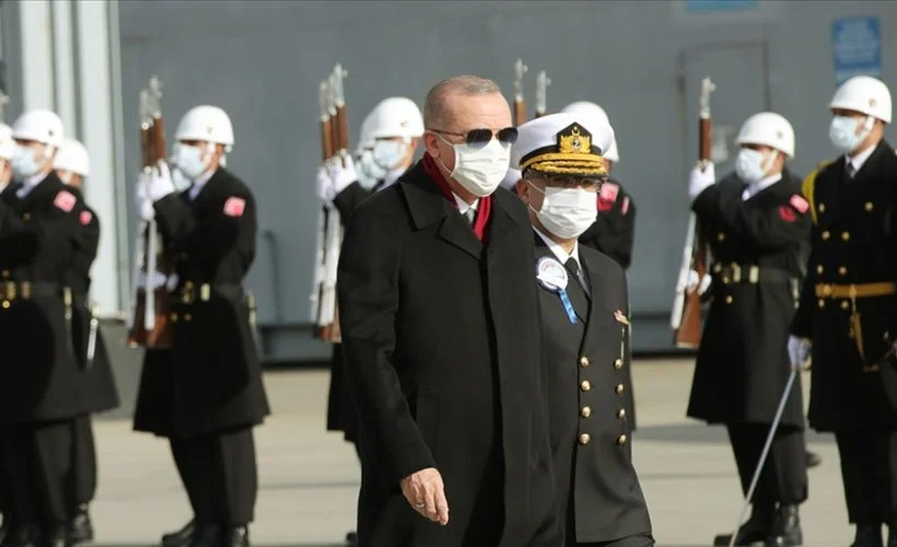 Cumhurbaşkanı Erdoğan: Kendi savaş gemisini tasarlayan 10 ülke arasındayız