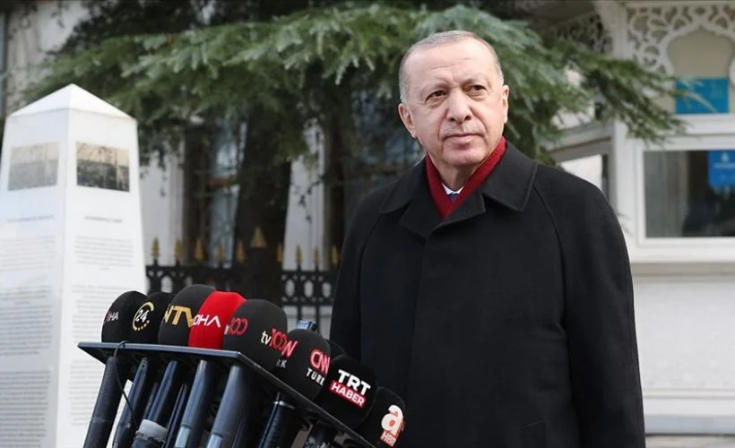 Cumhurbaşkanı Erdoğan: Şu anda herhangi bir yan etki söz konusu değil. Evelallah sapasağlamım