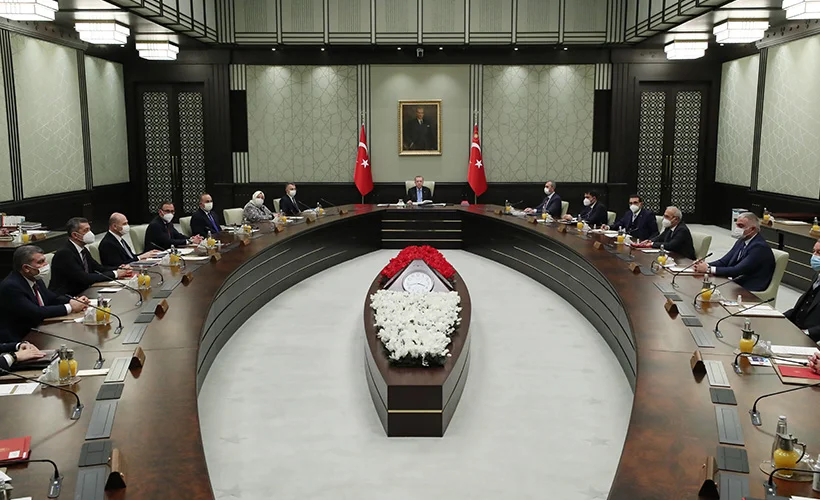 Cumhurbaşkanlığı kabinesi toplandı