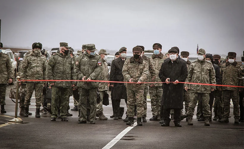 Dağlık Karabağ'da Türk-Rus Ortak Gözlem Merkezi faaliyete başladı