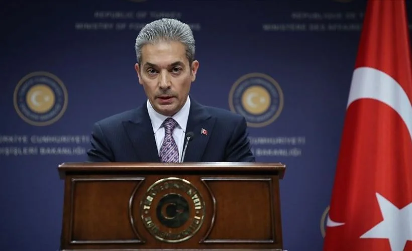 Dışişleri Sözcüsü Aksoy: Yunan Dışişleri Bakanı önce kendi evinin önünü süpürmeli