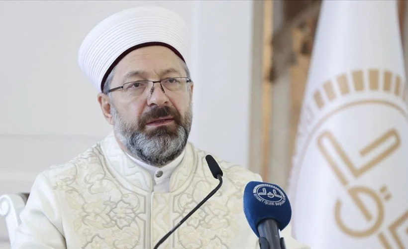 Diyanet İşleri Başkanı Erbaş, Danimarka'daki camiye yapılan saldırıyı kınadı