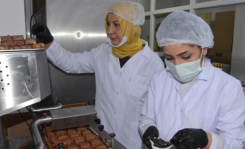 Doğu Anadolu Bölgesinin tek çikolata üreticisi
