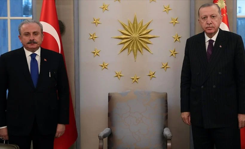 Erdoğan, Şentop'u kabul etti