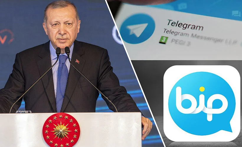 Erdoğan, Telegram'dan bugünkü mesaisini paylaştı