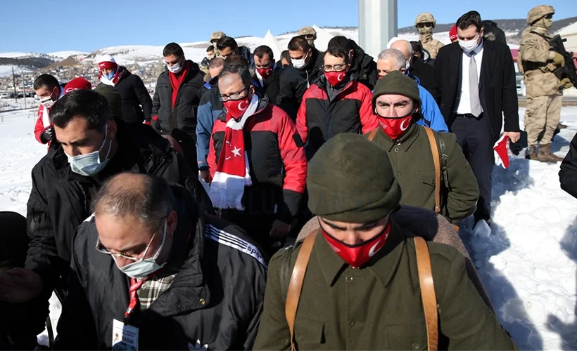 Fedakâr ecdat 106. yılında Sarıkamış'ta anılıyor