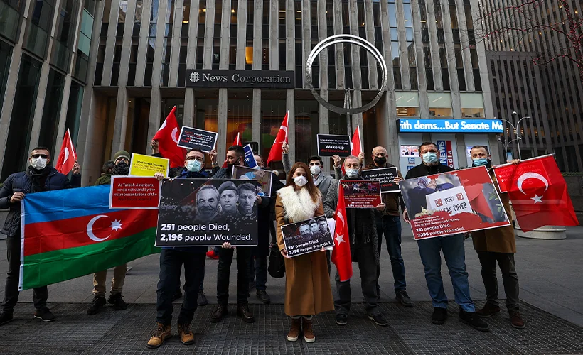FETÖ'cü Enes Kanter için Wall Street Journal'a protesto