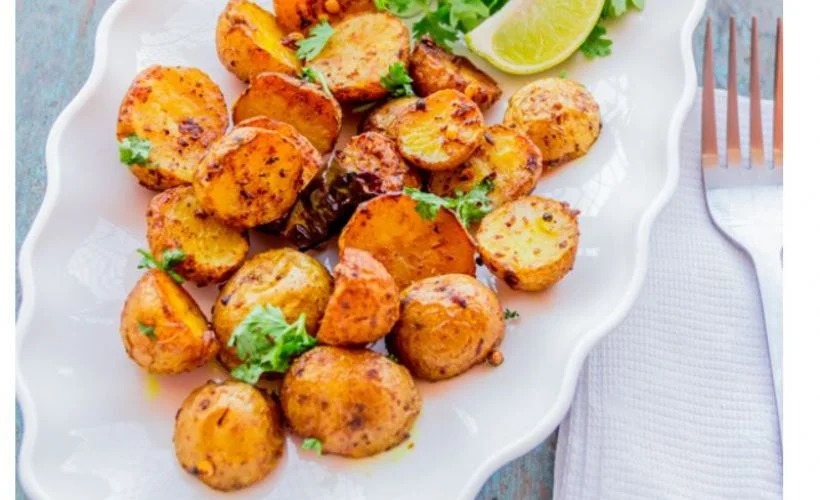 Fırında sütlü patates | Fırında baharatlı patates kızartması tarifi