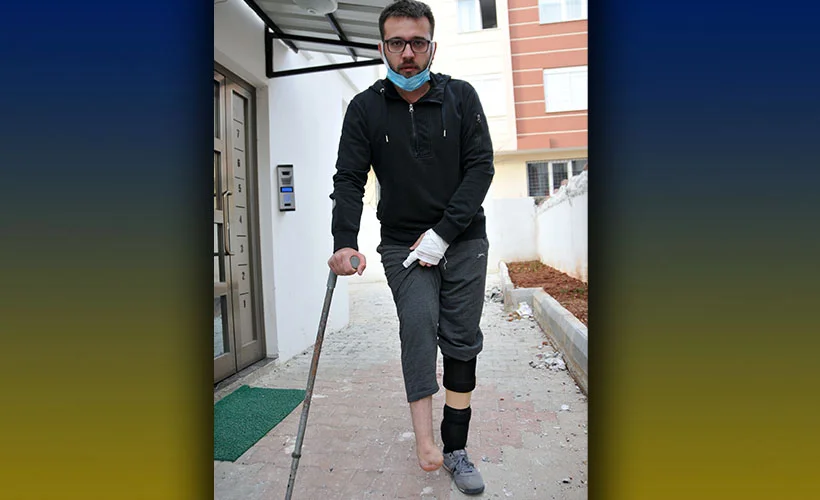 Gaziyi darbeden baba ile oğlu gözaltında