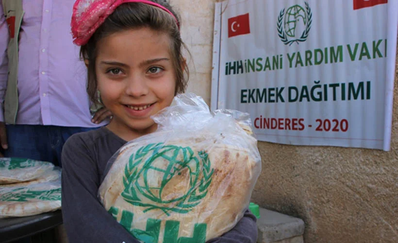 İHH, Suriye'de bir yılda 153 milyon emek dağıttı
