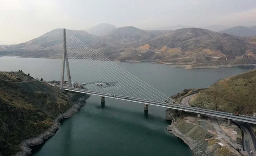 'Kömürhan Köprüsü ve Bağlantı Tüneli' yarın hizmete girecek