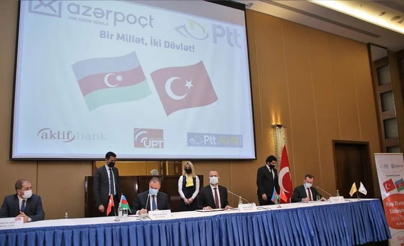 PTT-Azerpost hızlı para transferi anlaşması yapıldı