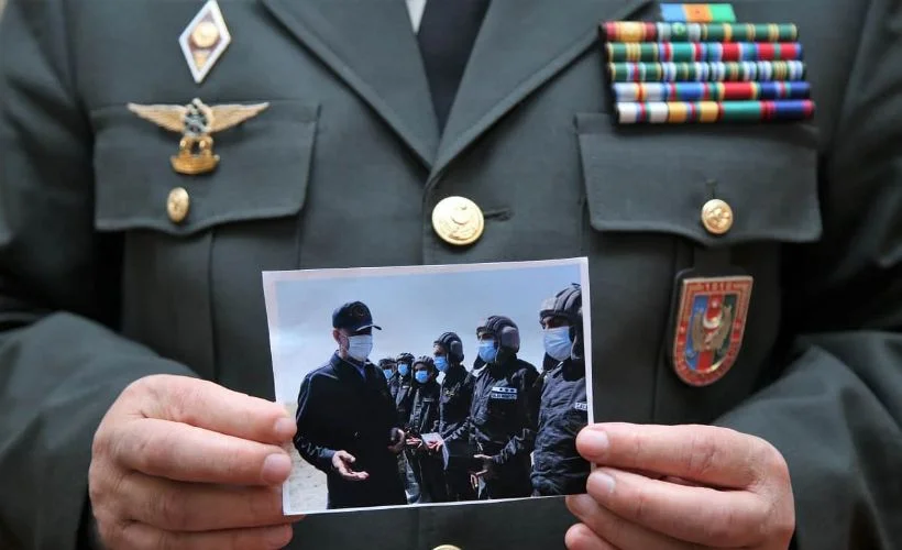 Şehit Azerbaycanlı subay, Bakan Akar'a verdiği 'Karabağ'ı kurtarma' sözünü tuttu