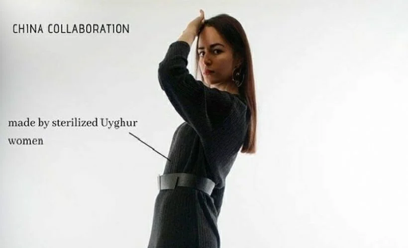 Ünlü markalara modellik yaparak Çin mallarına boykot çağrısı yaptı