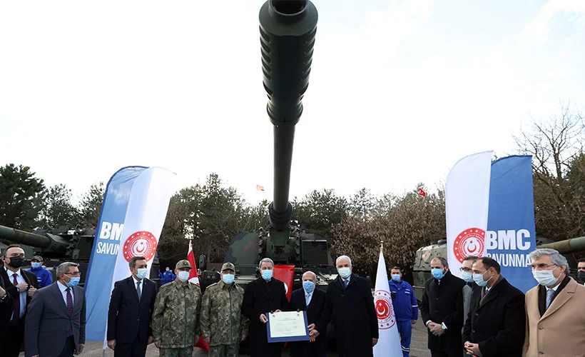 Yeni nesil 3 Fırtına obüsü TSK'ya teslim edildi