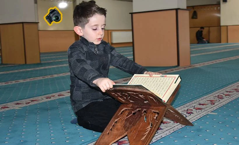 5 yaşında Kuran-ı Kerim'i hatmetti