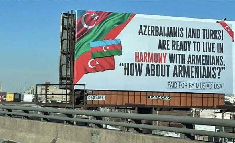 ABD'deki Türklerin 'uyum içinde yaşama' ilanı Ermenileri kızdırdı