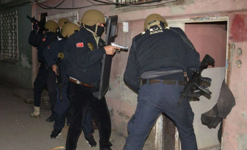 Adana'da şafak vakti DEAŞ operasyonu 9 gözaltı kararı