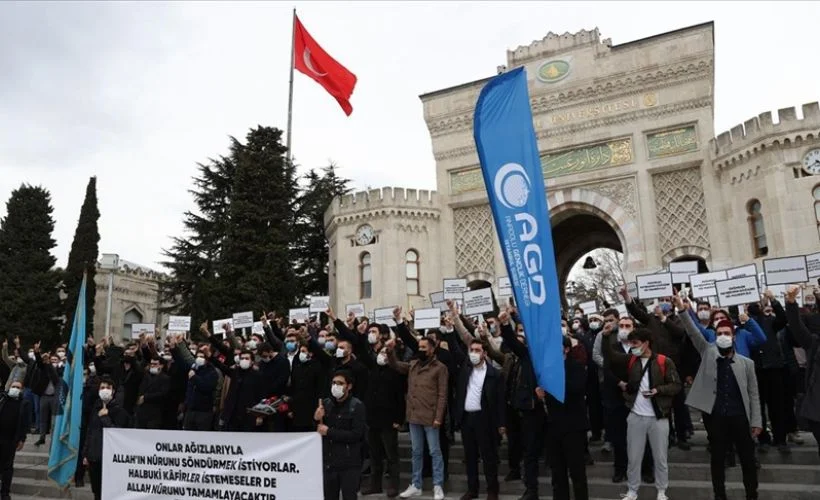AGD, Kabe'ye saygısızlığı protesto etti