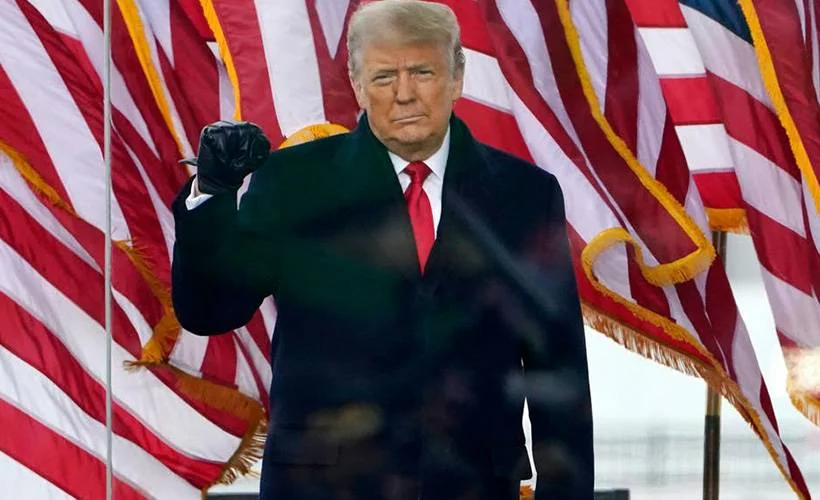 Aklanan Trump'tan ilk açıklama: Yolculuklar daha yeni başladı