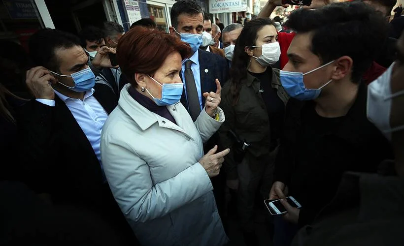 Akşener'den esnaf ziyareti: Kiralar pahalı, stopaj çok yüksek