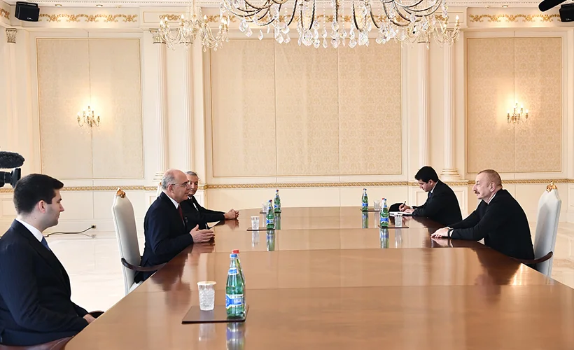 Aliyev, MHP heyetini kabul etti