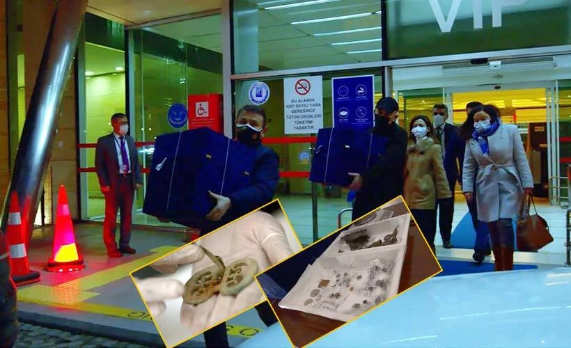 Anadolu'nun 412 eseri daha Türkiye'ye getirildi