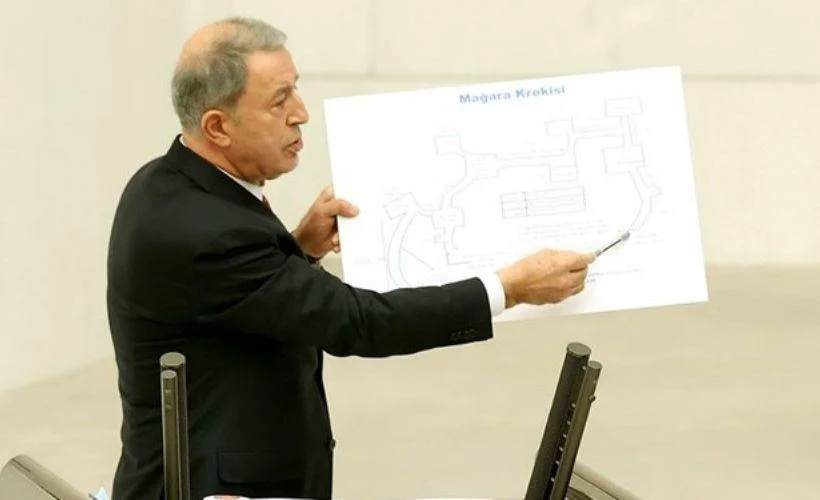 Bakan Akar'dan TBMM'de Gara bilgilendirmesi: Sadece göz yaşartıcı gazlar kullanılmıştır