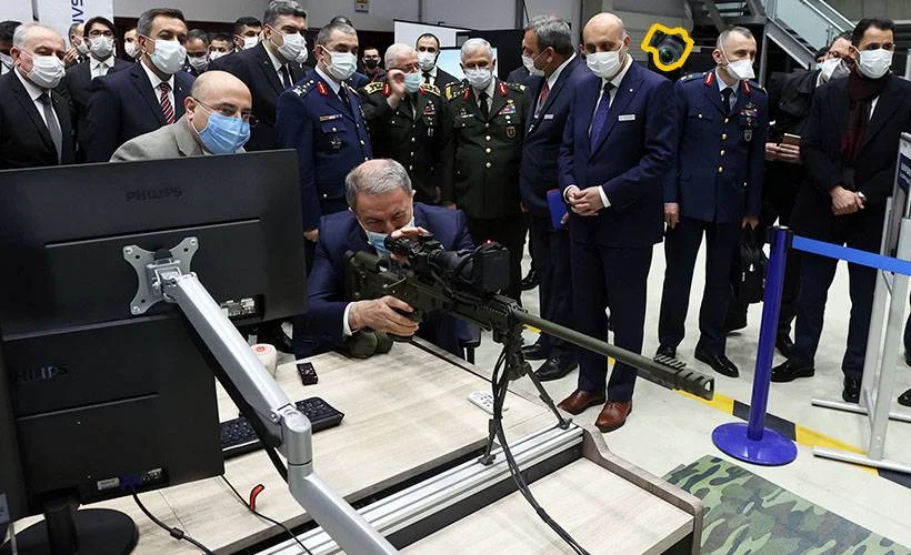 Bakan Akar ve TSK komuta kademesinden Havelsan'a çıkarma