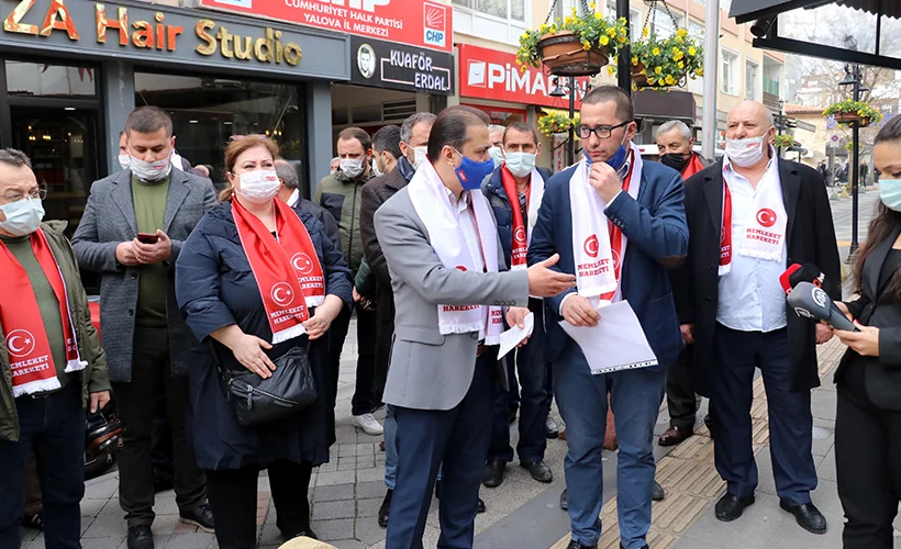 CHP Yalova'da istifalar başladı