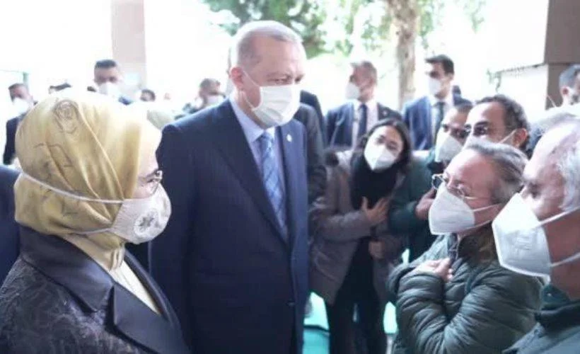 Cumhurbaşkanı Erdoğan, enkazın altından 91 saat sonra kurtarılan Ayda bebek ve yakınları ile görüştü