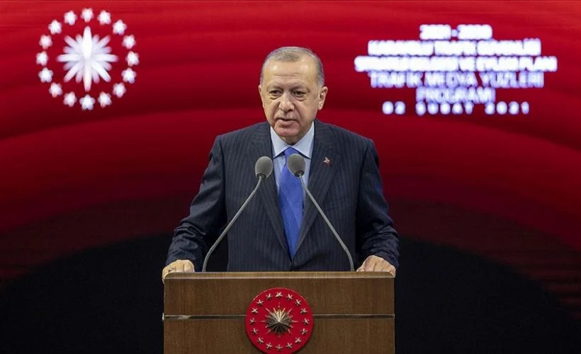 Cumhurbaşkanı Erdoğan: Trafikle ilgili hiçbir meseleyi ertelemedik