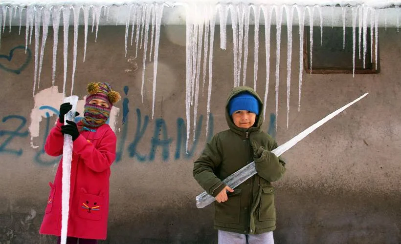 Doğu'da dondurucu soğuklar; Erzurum eksi 24.1, Erzincan eksi 23.9