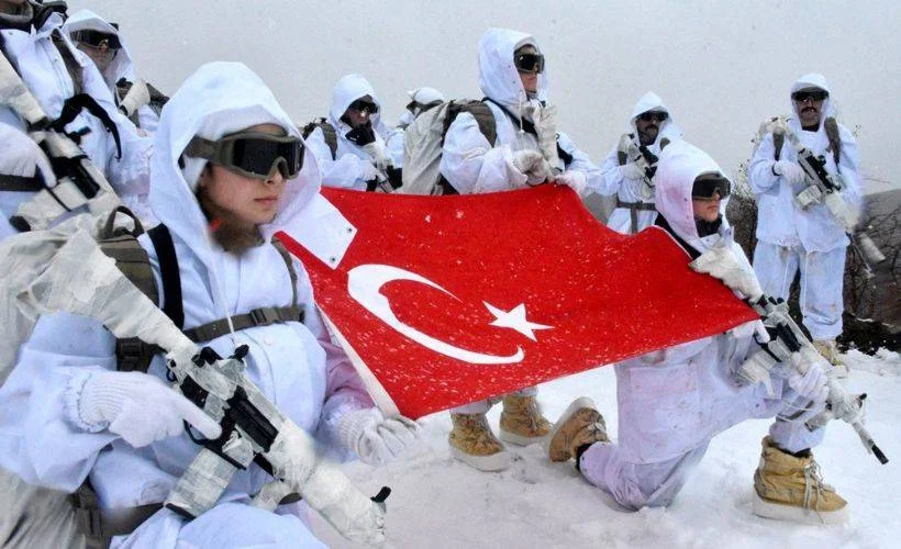 Doğu Karadeniz dağlarında kadın özel harekâtçıların operasyonu