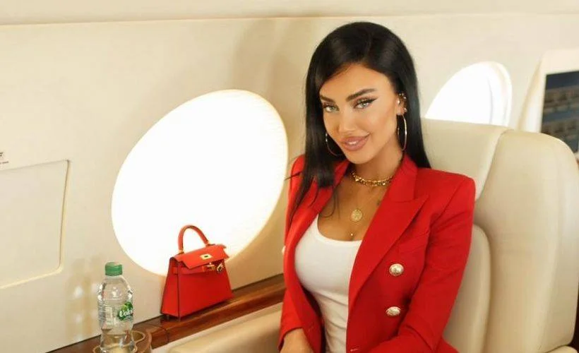 Dubai'de herkes Azeri model Diana Ahadpour'un güzelliğini konuşuyor