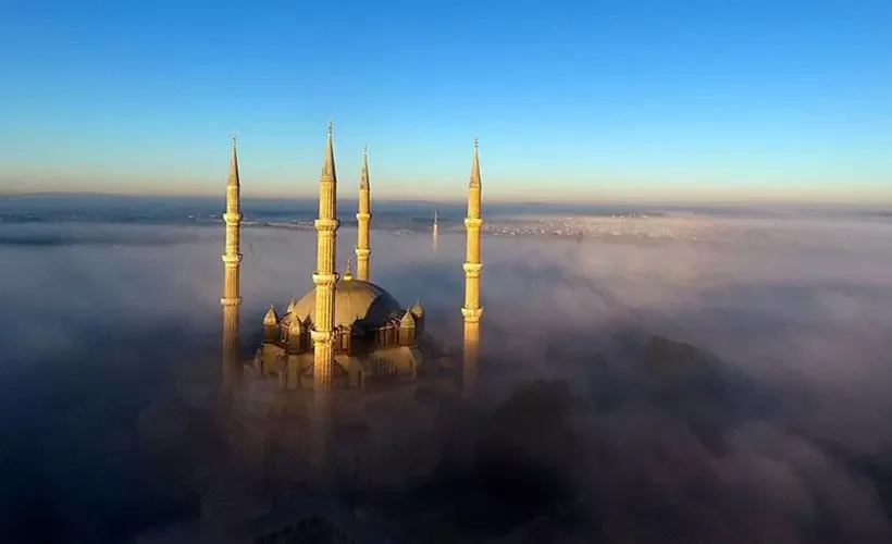 Edirne ve Tekirdağ'da sis etkili oluyor