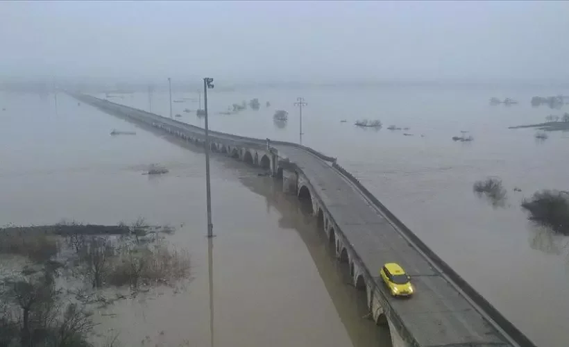 Ergene Nehri'ndeki alarm seviyesi 'turuncu'ya yükseltildi
