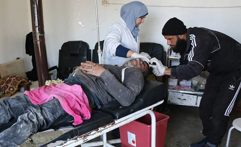 Esed rejimi ile İran destekli gruplar İdlib'e saldırdı