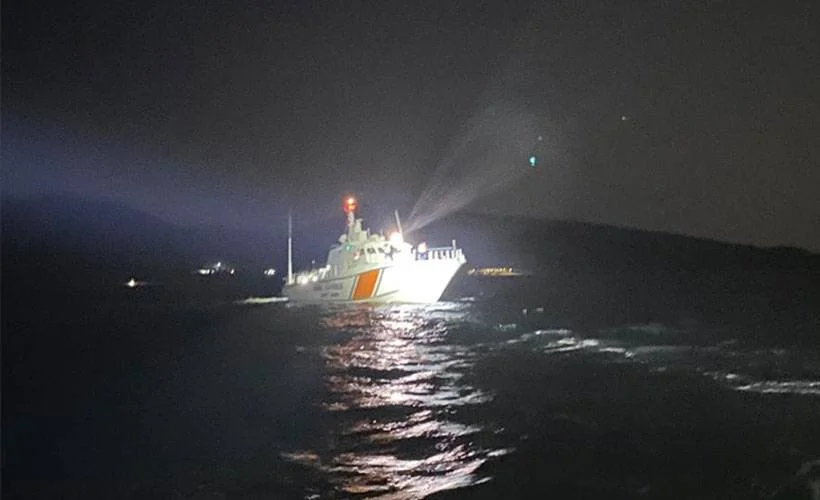 Gökçeada açıklarında tekne battı