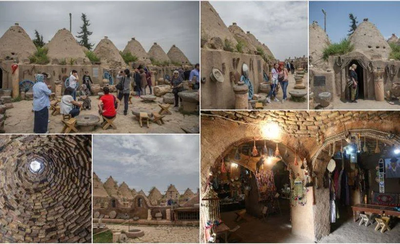 Harran'ın konik kubbeli evleri, özelliğiyle dikkat çekiyor